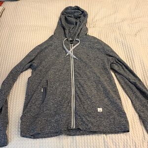 Vuori Charcoal Heather Hoodie
